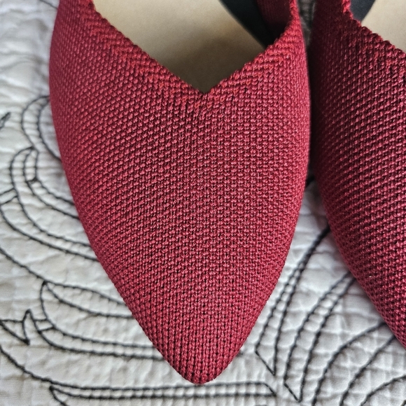 EUC LIKE NEW Rothy’s The High Point Autumn Red Women 6 - Picture 9 of 16